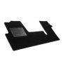 Tapis de Sol Sur Mesure en Velours pour Renault Master et Opel Movano - Noir