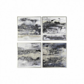 Cadre DKD Home Decor Abstrait Moderne (79 x 2,5 x 79 cm) (4 Unités) 239,99 €