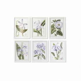 Cadre DKD Home Decor Fleurs (40 x 2 x 54 cm) (6 Unités) 249,99 €