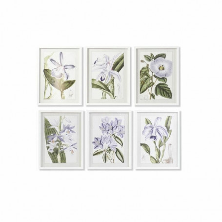 Cadre DKD Home Decor Fleurs (40 x 2 x 54 cm) (6 Unités) 249,99 €