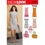 Patron de Couture Robe New Look NL6095 - Multicolore