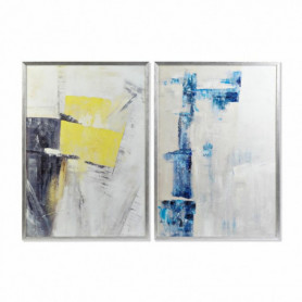 Cadre DKD Home Decor Abstrait (2 Unités) (70 x 3 x 100 cm) 159,99 €