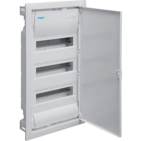 Boîtier Électrique Hager VU36NE IP30 348 mm Noir