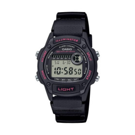 Montre Casio Digitale Quartz pour Hommes avec Alarme et Chronographe