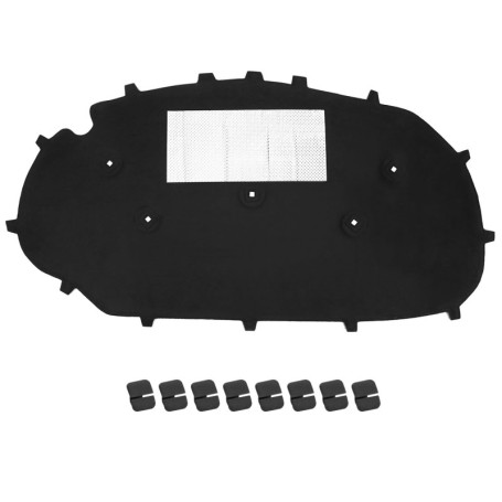 Tapis Isolant de Capot QWORK pour VW Golf 6 avec Clips