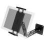 Support Mural Aluminium pour Tablette - Rotatif 360° et Réglable