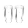 Coupes à Jus QWORK 32OZ pour NutriBullet - Paquet de 2
