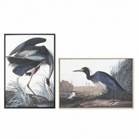 Cadre DKD Home Decor Oiseau Oriental (63 x 4 x 93 cm) (2 Unités) 129,99 €