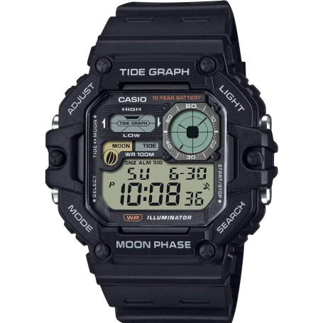 Montre Numérique Casio WS-1700H pour Homme avec Bracelet en Résine