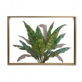 Toile DKD Home Decor Tropical Feuille d'une plante (80 x 3 x 60 cm) 129,99 €