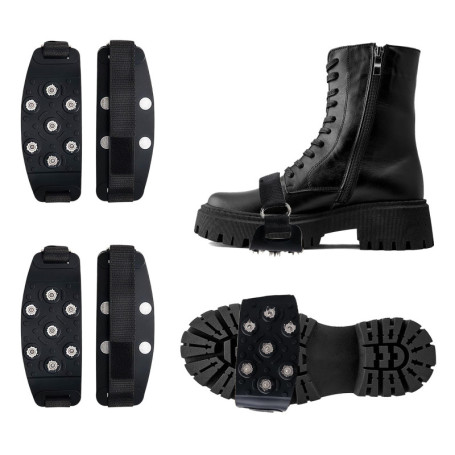 Crampons Antidérapants Collenatsy pour Randonnée - Lot de 4