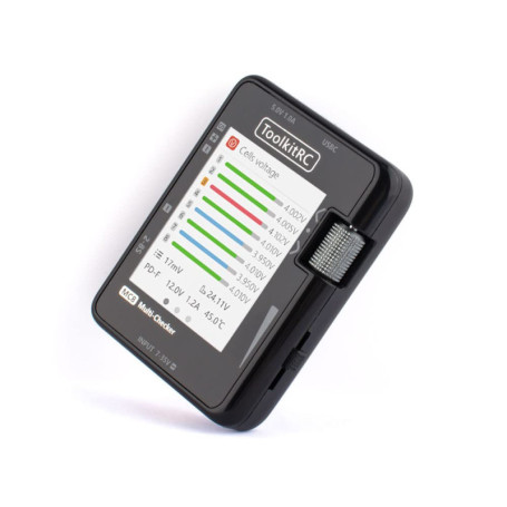 Testeur de batterie numérique ZIJUNYUAN avec écran LCD pour Lipos et ESC