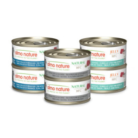 Almo Nature HFC Natural Assortiment Thon pour Chats - 6 x 70 g