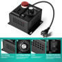 DEWIN Régulateur de Tension 220V - Variateur de Vitesse pour Moteur et Ventilateur