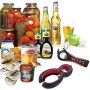 Ouvre-bouteille,ouvre-bocal 3 pièces,ouvre-boîte multifonction 4 en 1 et 5 en 1 et 6 en 1, ouvre-boîte multifonction pour les en