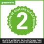 Batterie Greenworks 24V Li-Ion 2Ah - Puissante et Durable