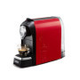 Bialetti Super - Machine à café expresso rouge pour capsules en aluminium