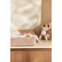 Housse de Matelas à Langer Jollein Cloudy Rib - Milky Coffee 50x70cm
