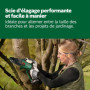 Élagueur sans fil Bosch EasyChain 18V - Compact et puissant