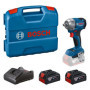 Boulonneuse sans fil Bosch GDS 18V-350 avec 2 batteries 4.0 Ah