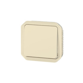 Interrupteur Va et Vient Beige 10A - Legrand Plexo