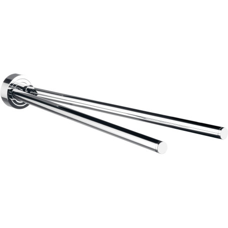 Porte-Serviettes Mural Emco Polo à Deux Bras en Métal Chromé