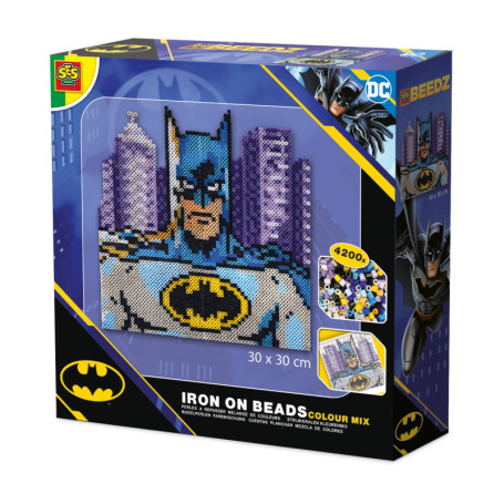 Set de Perles à Repasser Batman - Crée ton Portrait de Super-Héros