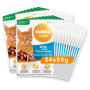 IAMS Nourriture Humide en Gelée Thon et Hareng pour Chats Adultes - Pack de 24 Sachets de 85 g