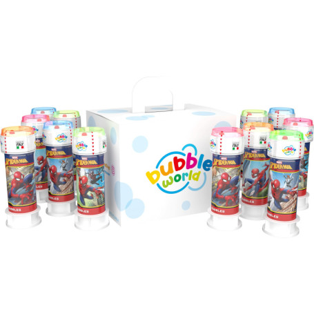 Pack de Bulles de Savon Spider-Man - 12 Tubes de 60 ML pour Enfants