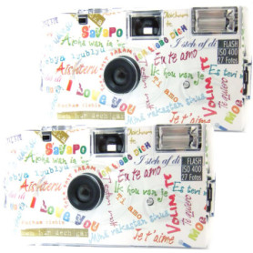 Lot de 2 Appareils Photo Jetables PHOTO PORST avec Flash et Film