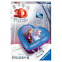 Puzzle 3D en forme de cœur - Reine des Neiges 2 avec rangement secret