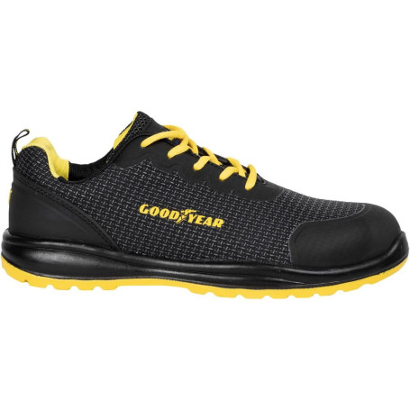 Chaussures de Sécurité Respirantes Goodyear Noires - Catégorie S3, Taille 43