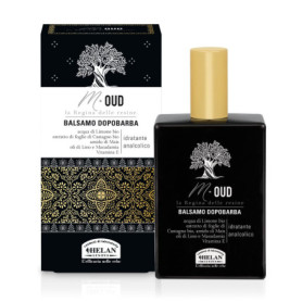 Baume Après-Rasage Hydratant Helan M Oud pour Homme - Soin Apaisant Barbe et Visage 75 ml