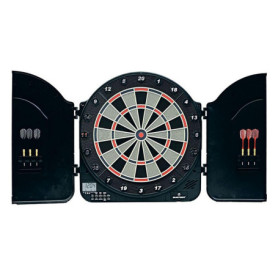 Jeu de fléchettes électronique Raptor avec cabine et sons