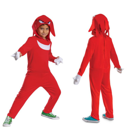 Déguisement Sonic Knuckles pour Enfants - Costume Officiel Taille M