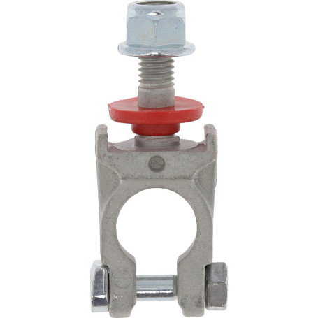 Cosse de Batterie Positive Restagraf avec Fusible CF - Compatible Auto/Moto - 12/24 V