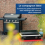 Plancha à Gaz Campingaz Othello 1 CV - Barbecue Portable en Acier Émaillé