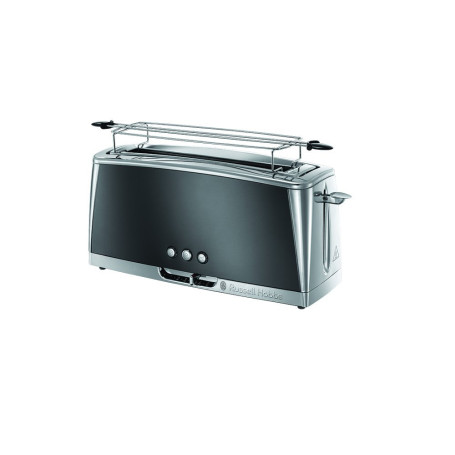 Grille-Pain Russell Hobbs Luna Inox - Fente Longue et Rapide