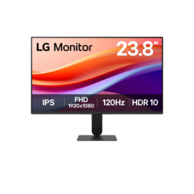 Moniteur LG Ultrafine™ 24U411A-B 24" FHD IPS - Protection des yeux et HDR 10