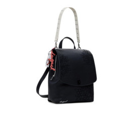 Sac à dos mini noir Desigual BACK_SIERRA SUMY avec sangle détachable