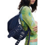Sac à épaule Desigual Calgary Bindella en denim bleu marine