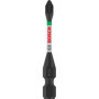 Embouts PRO Pozidriv Impact Bosch - 2 pièces pour Visseuse
