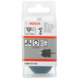 Mandrin Automatique Bosch 1/4" jusqu'à 10 mm - Précision et Fiabilité