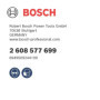 Foret Hélicoïdal Bosch Pro Wood HSS Ø 2 mm pour Bois