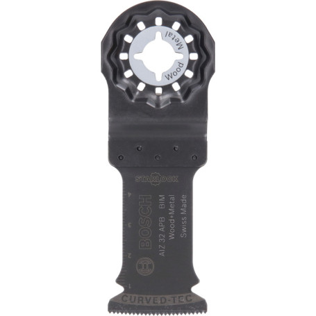 Lame Plongeante Starlock BIM Bosch pour Bois et Métal - 50 x 32 mm