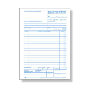 BM BeMore Document de Transport Autocopiant - Lot de 5 Feuilles