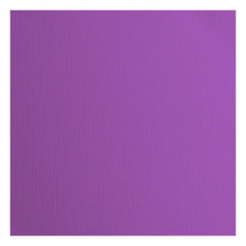 Papier Cartonné Violet Rugueux Florence - 20 Feuilles 30,5 x 30,5 cm