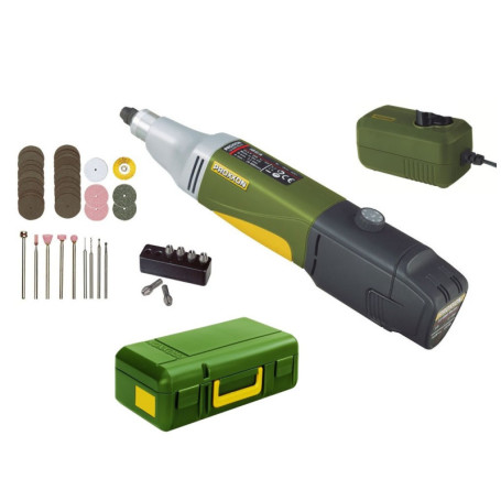 Meuleuse et Perceuse Sans Fil PROXXON 29800 avec 34 Outils Inclus