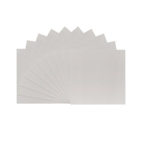 Carton Gris Vaessen Creative 1mm - 10 Feuilles 30,5 x 30,5 cm pour Scrapbooking