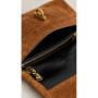 Sac à main Mini Dual Chain en daim cuivre Marc Jacobs